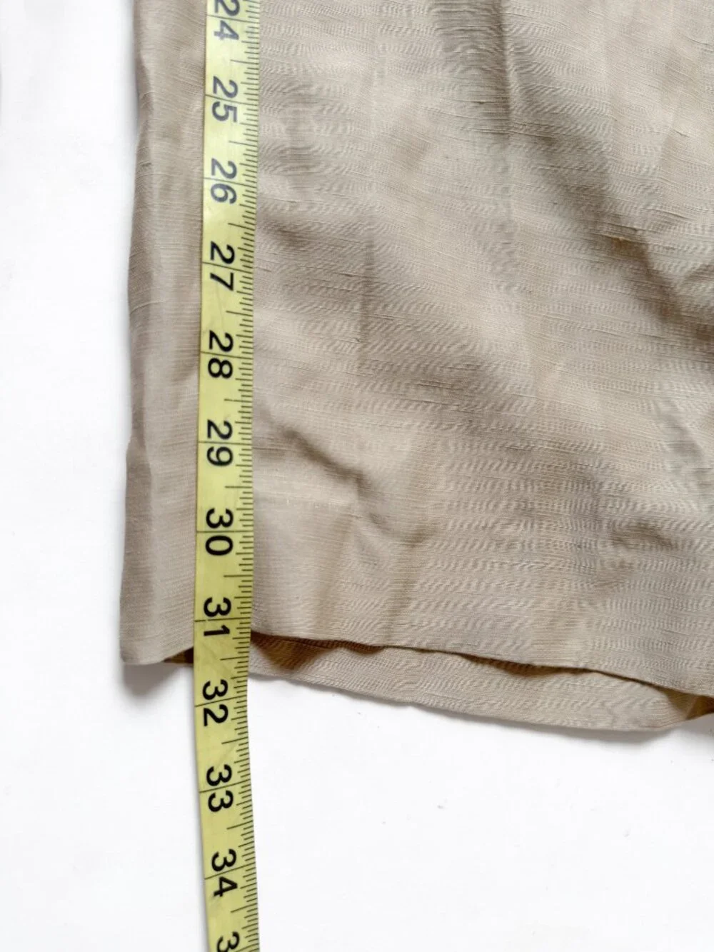 Aritzia Babaton Agency Linen High Rise Straight Leg Pant Humus Beige Size 8 NEW